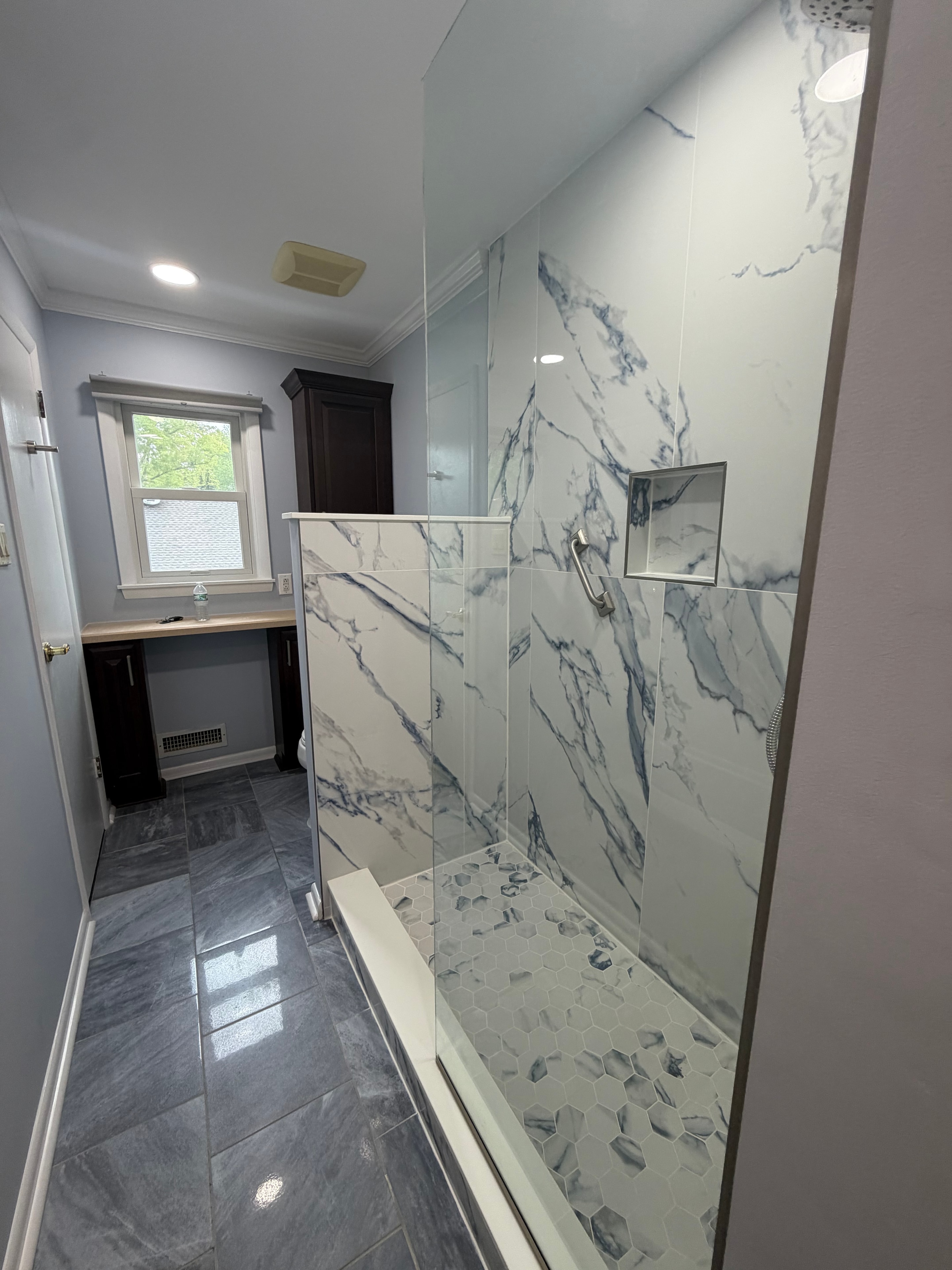 Bathroom renovation project 4